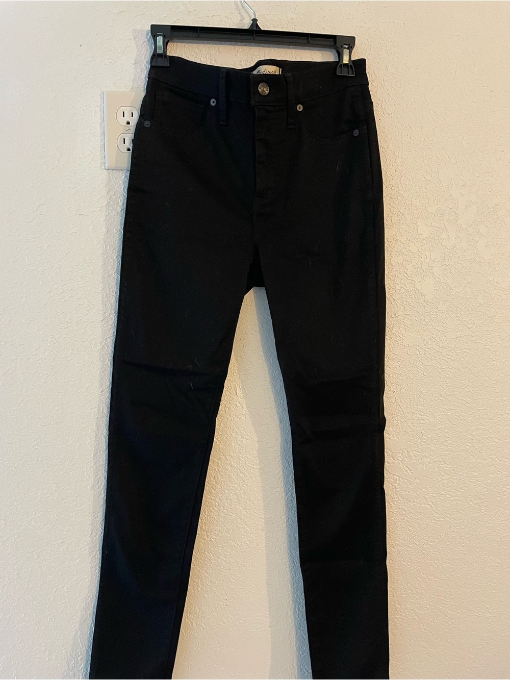 Madewell Black Slim Jeans